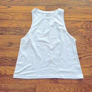 Light blue Athleta Uptempo top